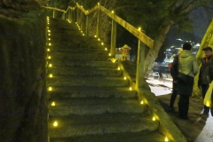 17. Dezember, Limmatpromenade (Beleuchtung Ölraintreppe)